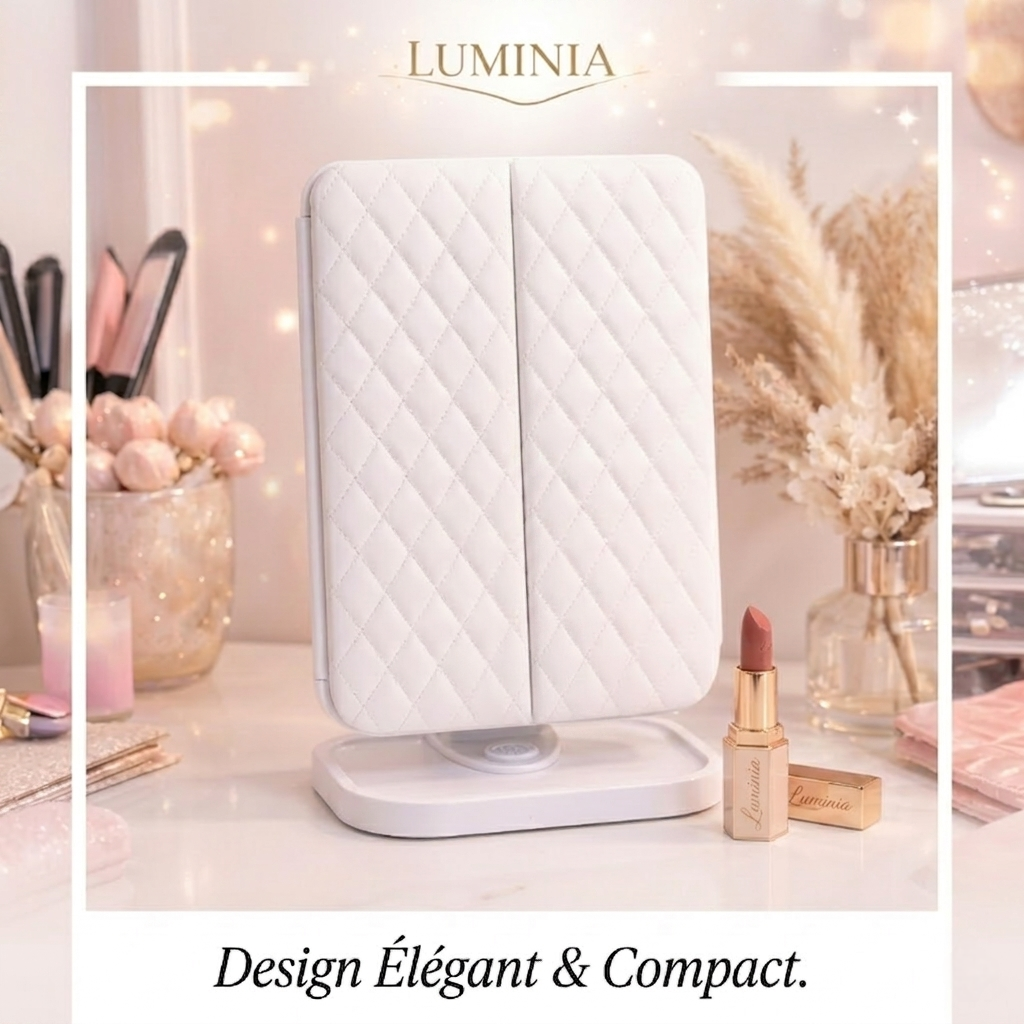 Luminia™ – Le miroir LED qui révèle chaque détail